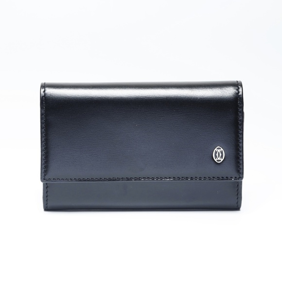 Cartier Leather Key Case in Black